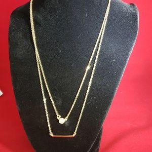 Love culture double tier necklace
